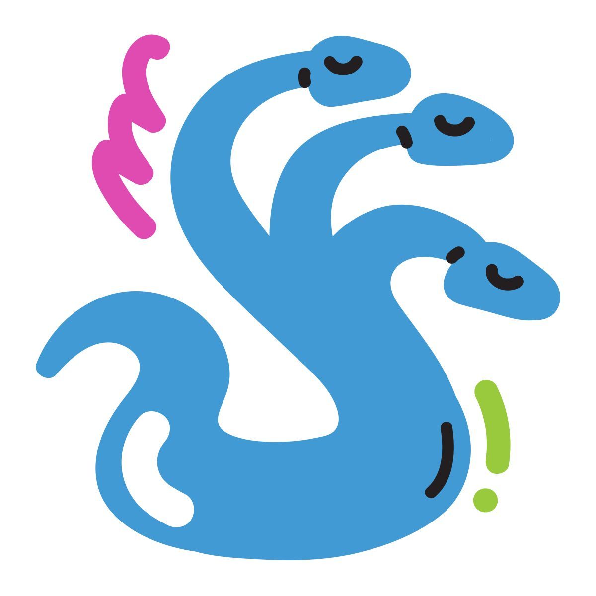 scribby style hydra icon