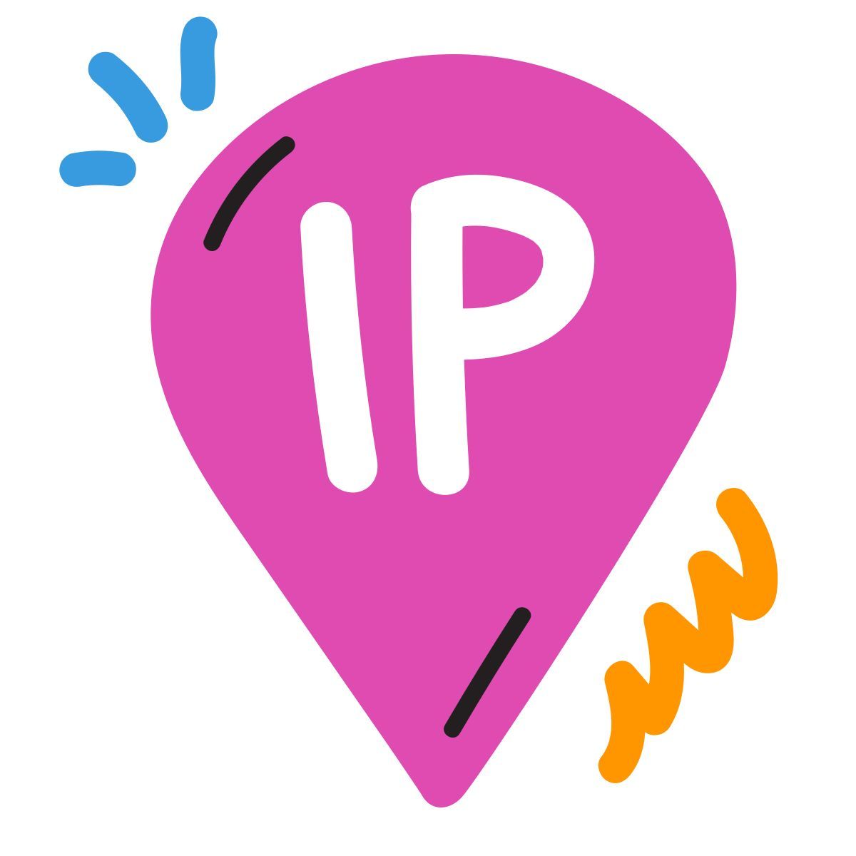 scribby style web address icon