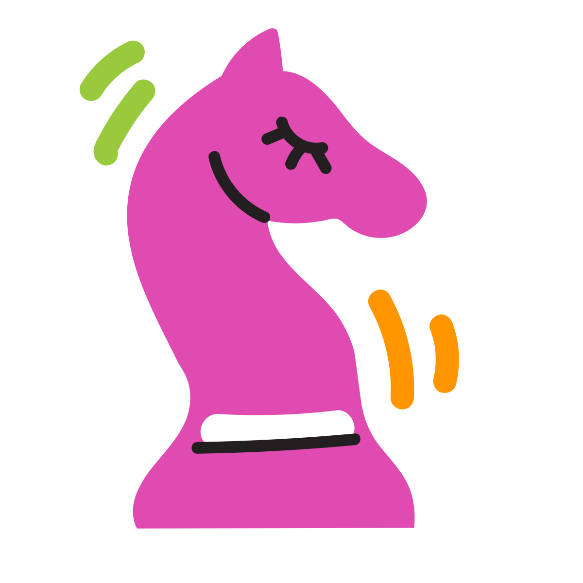 scribby style knight icon