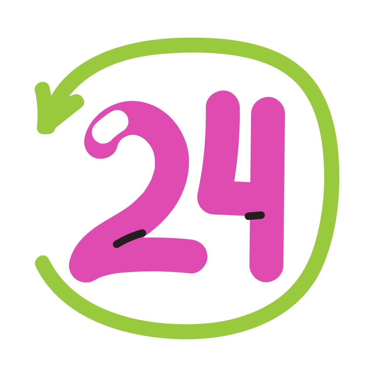 scribby style last 24 hours icon