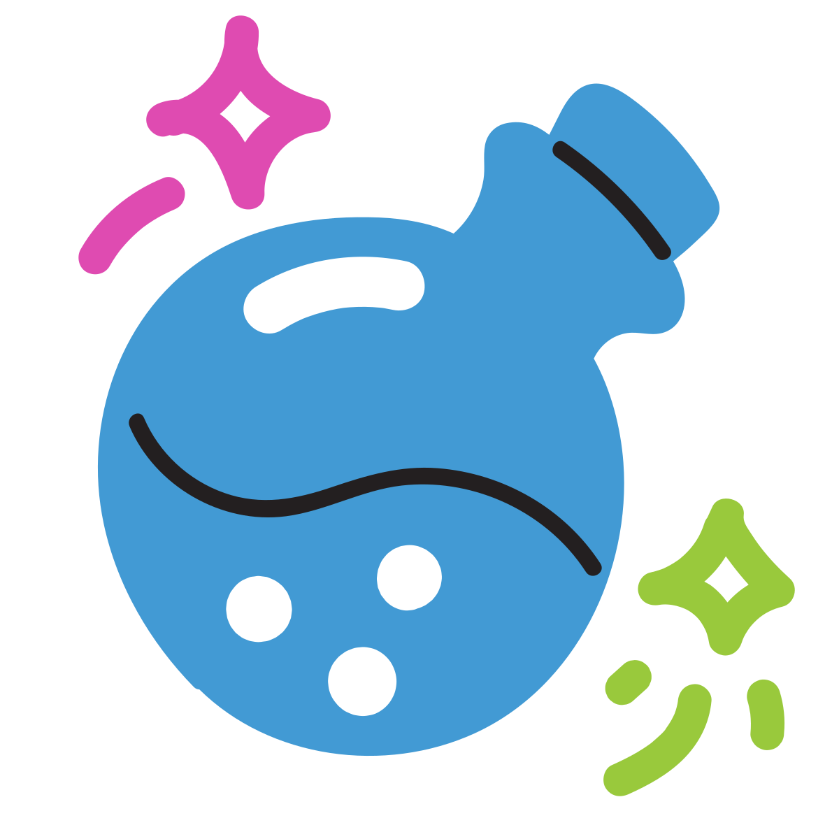 scribby style mana icon