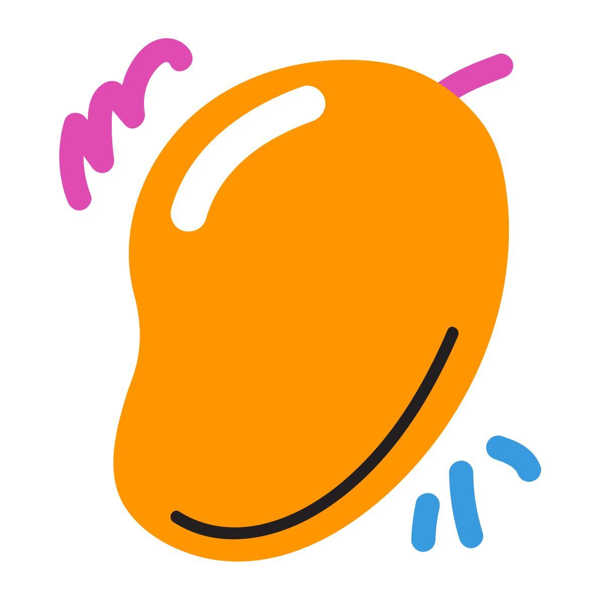 scribby style 芒果 icon