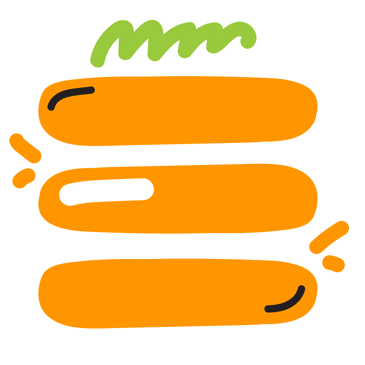 scribby style menu icon