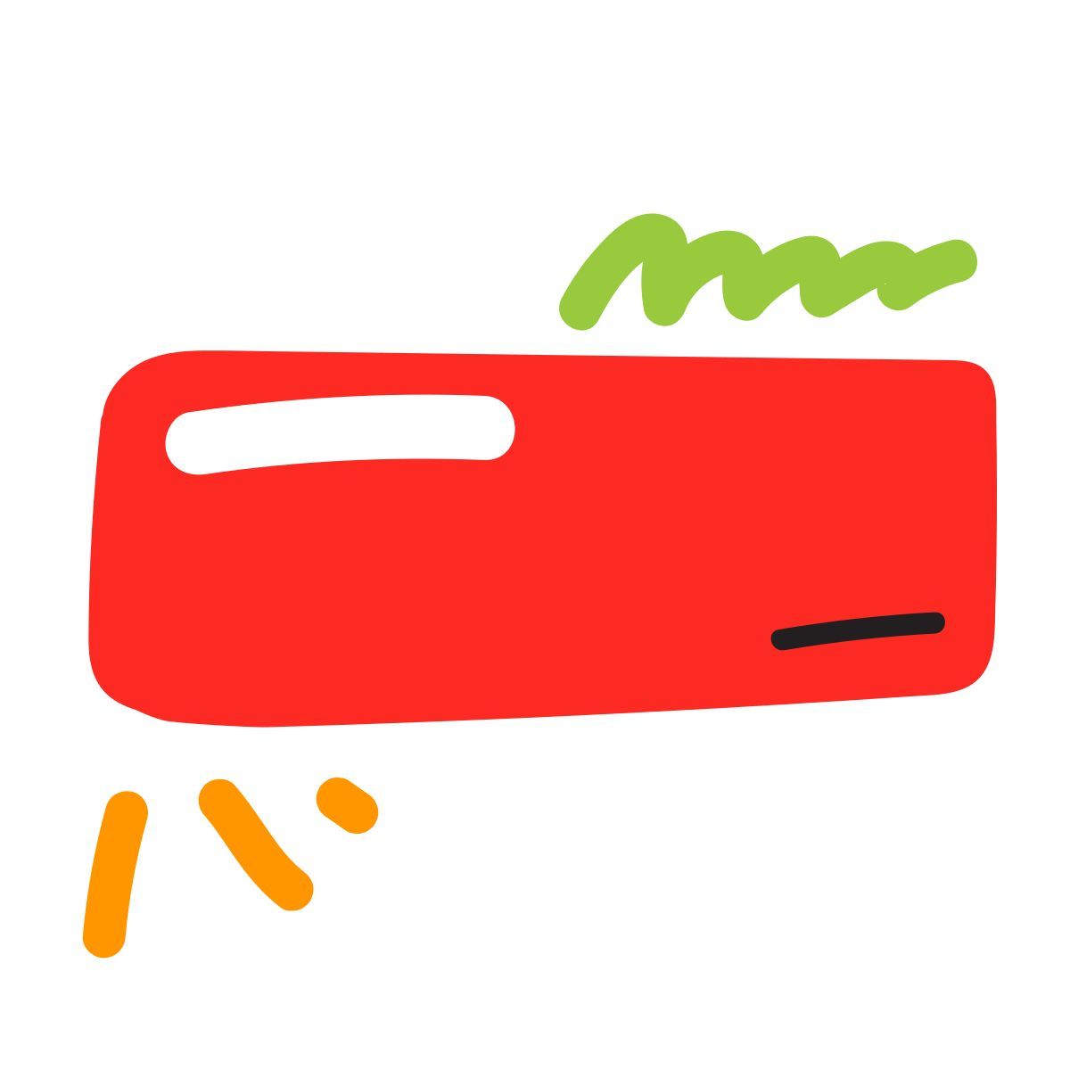 scribby style subtract icon