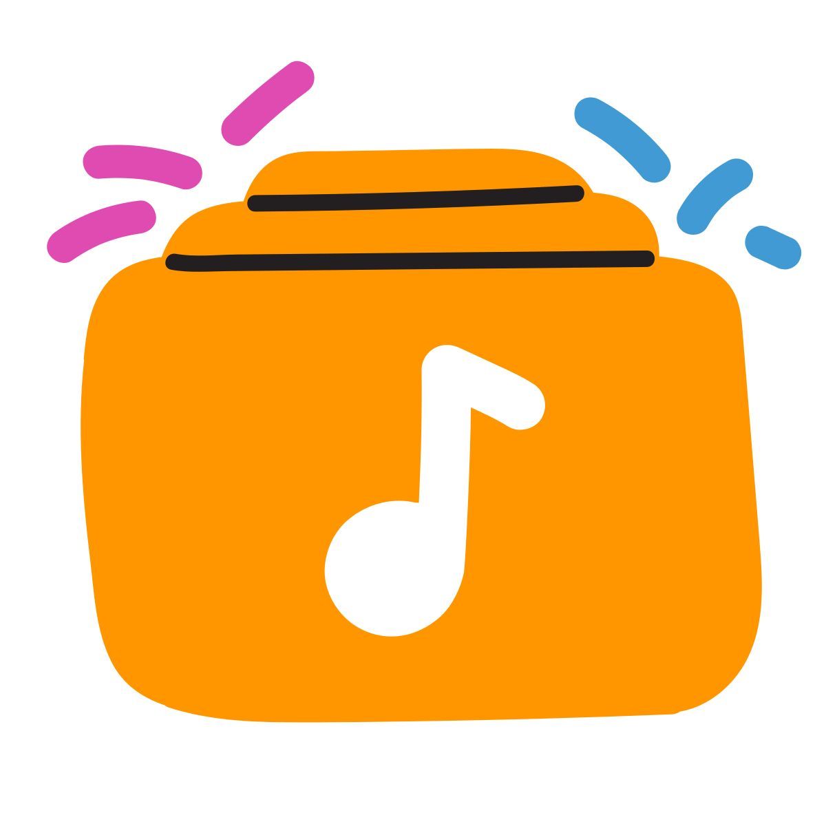 scribby style musikbibliothek icon