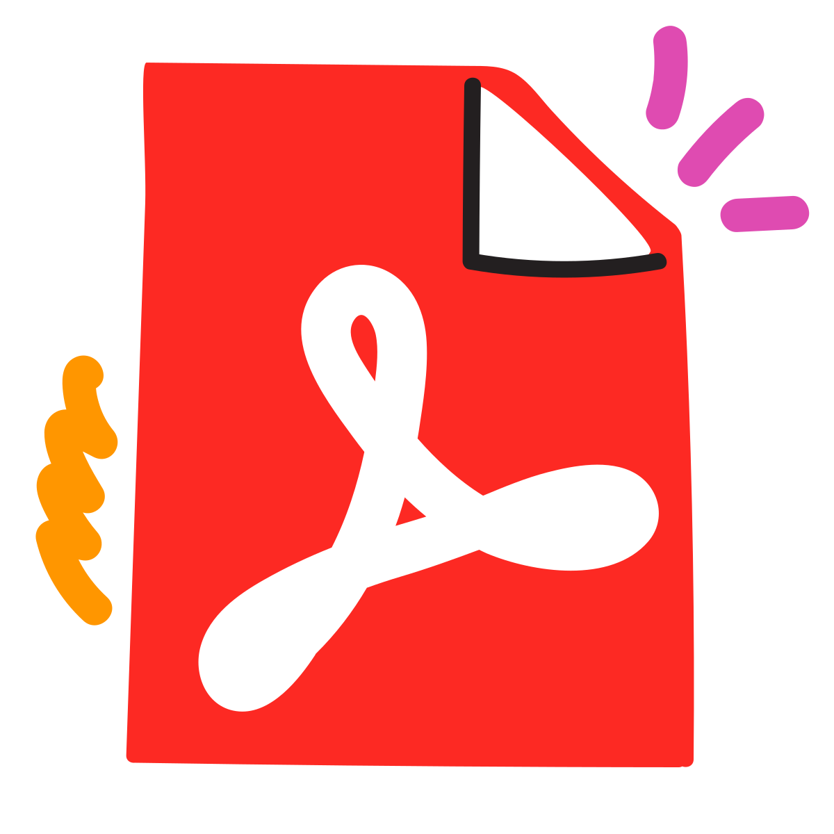 scribby style pdf icon