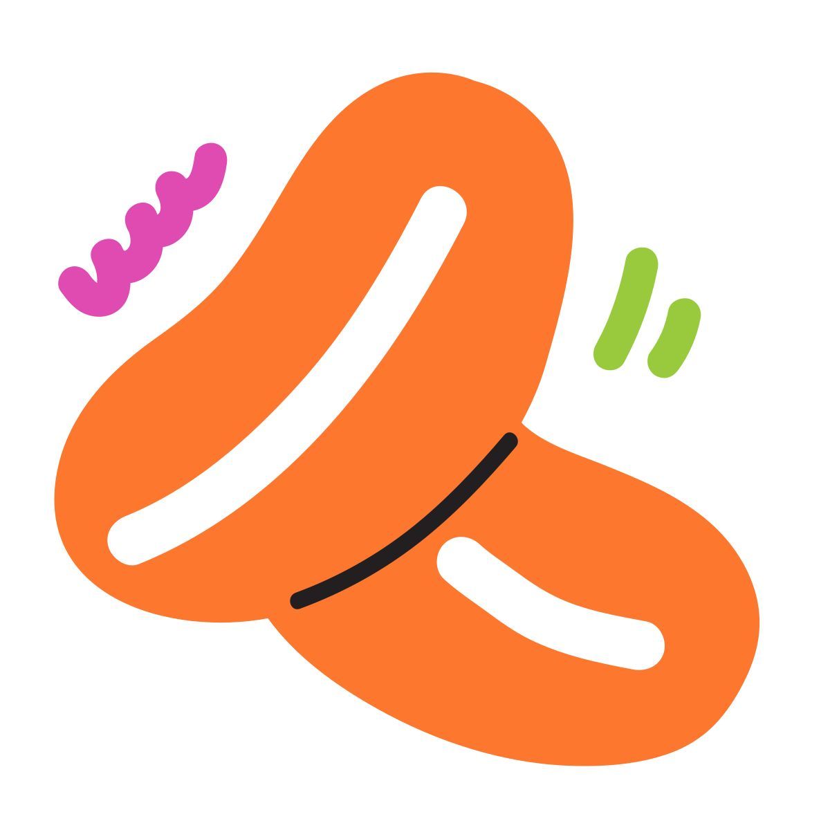 scribby style erdnüsse icon