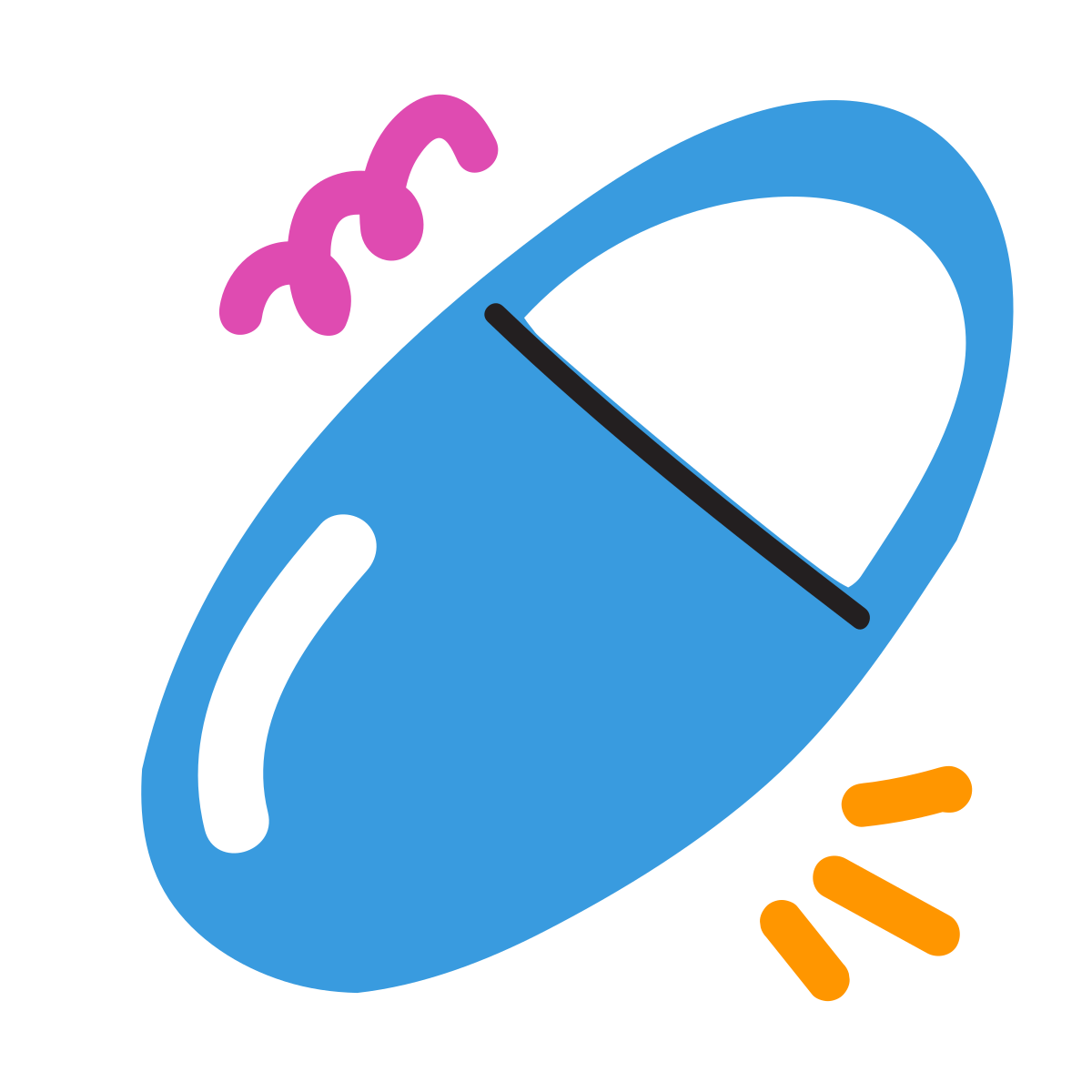 scribby style pill icon