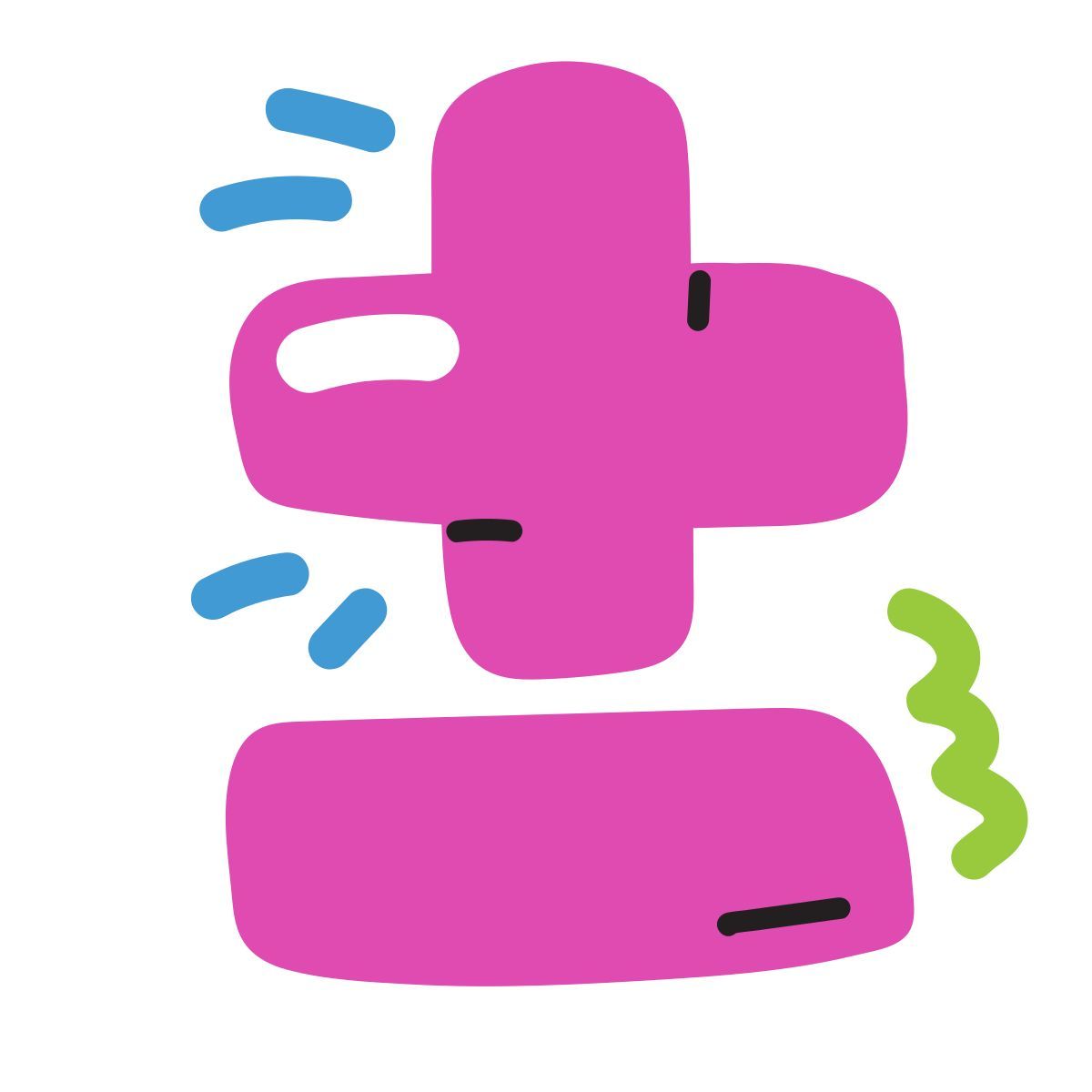 scribby style 플러스 마이너스 icon