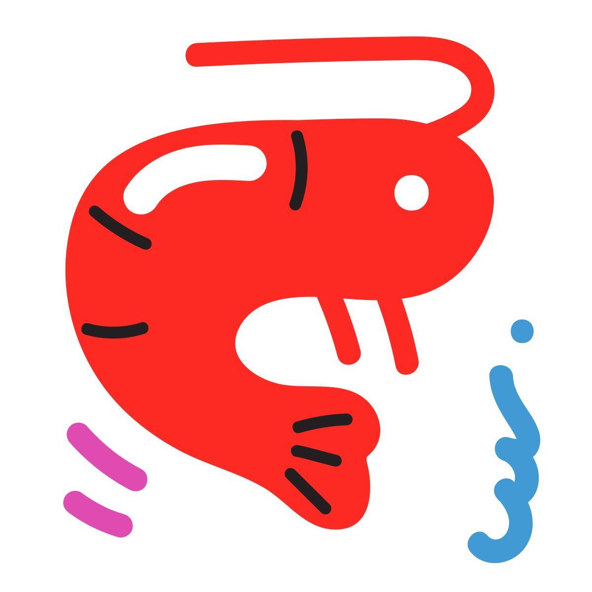 scribby style gambero icon