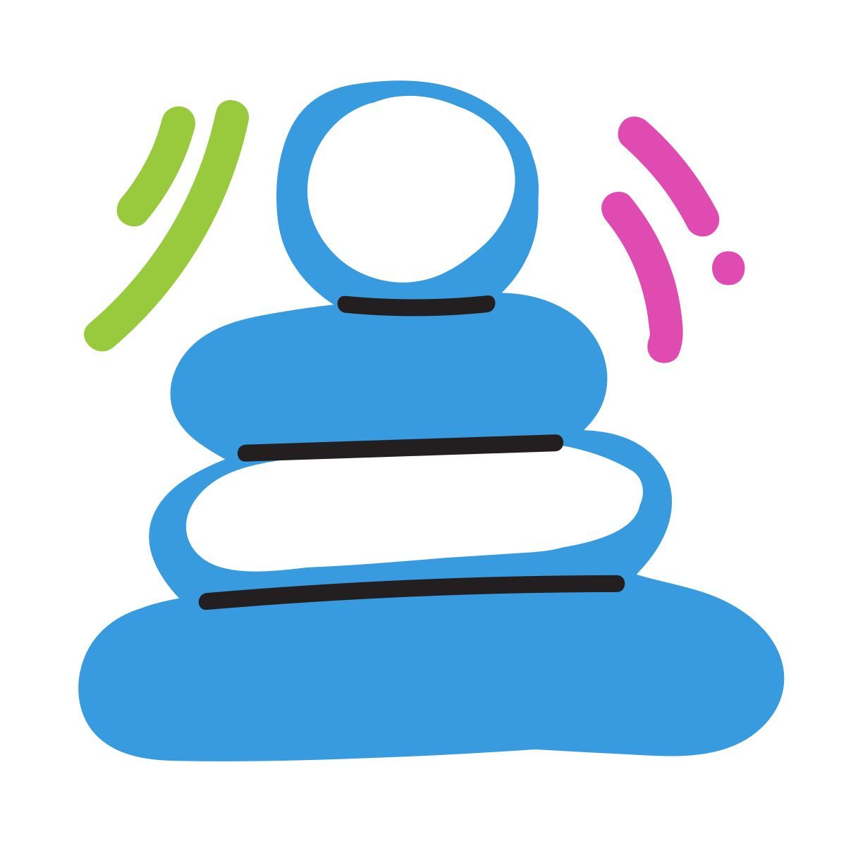 scribby style 피라미드 장난감 icon