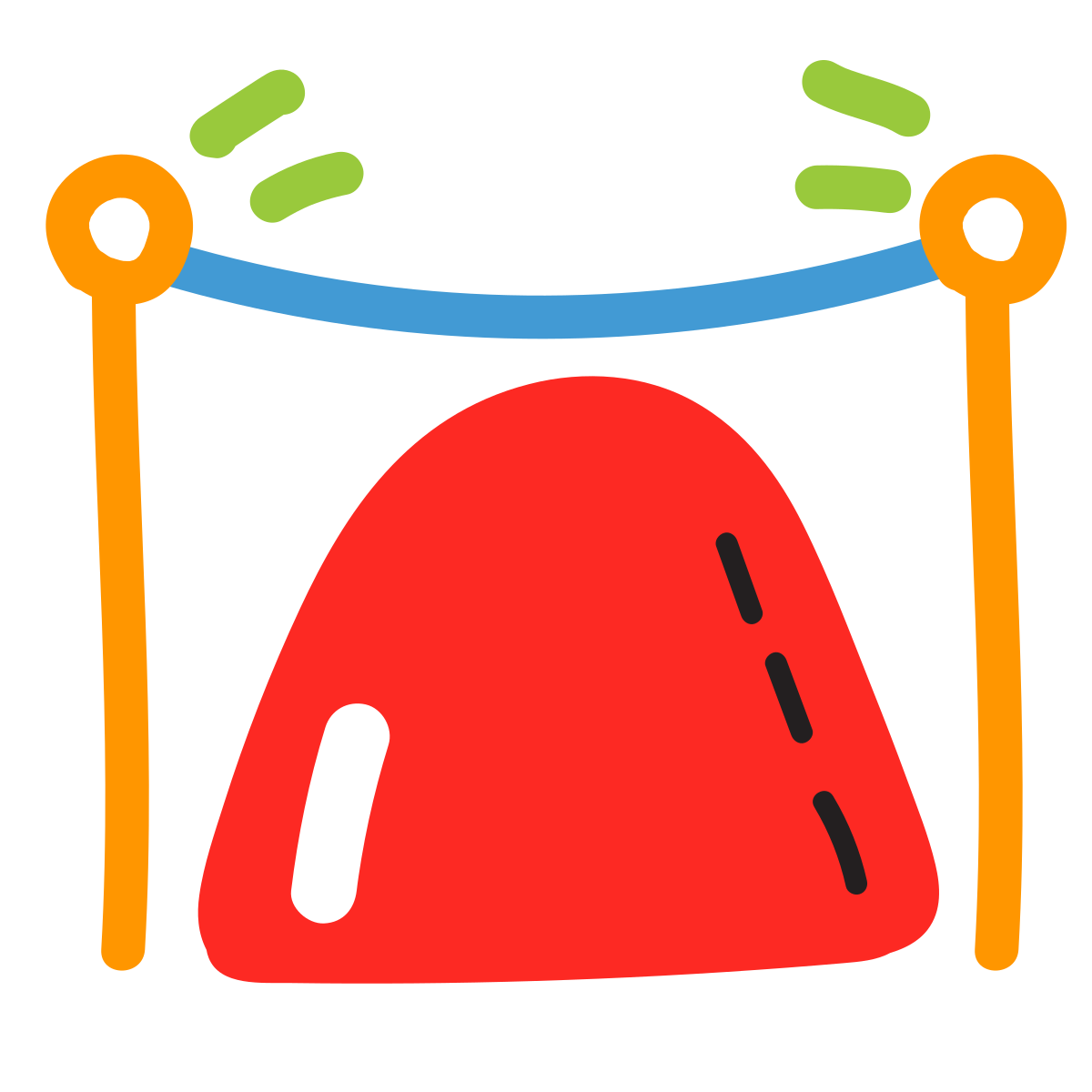 scribby style red carpet icon