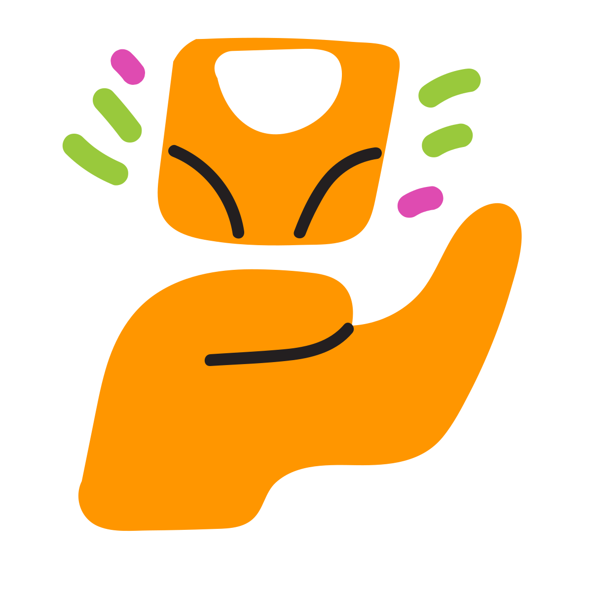 scribby style refund icon