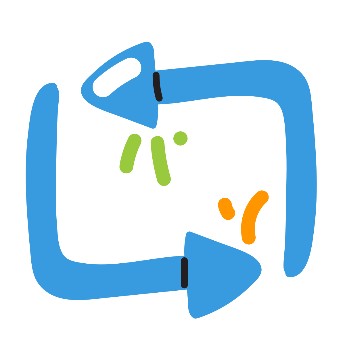 scribby style repeat icon