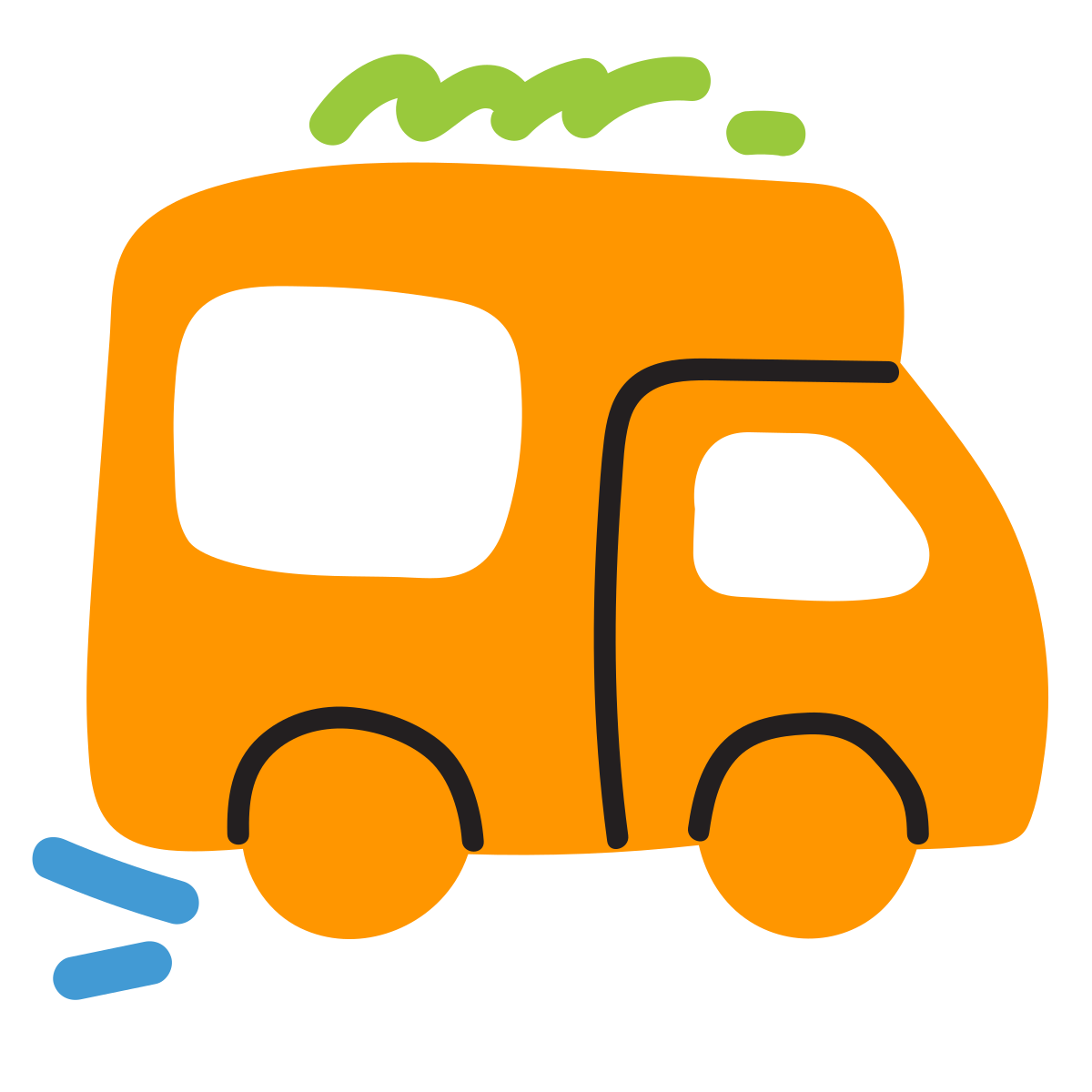 scribby style rv campground icon