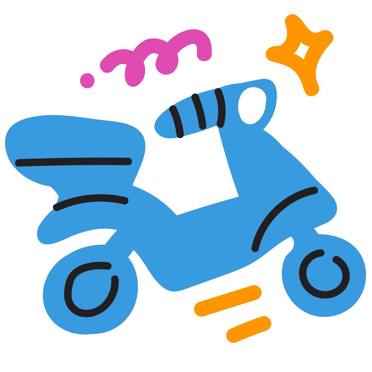 scribby style 스쿠터 icon