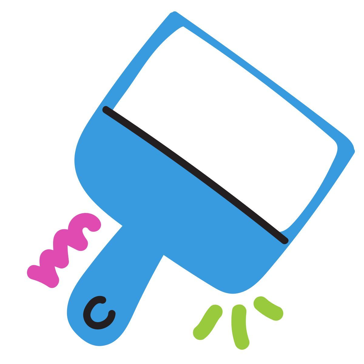 scribby style spatel icon