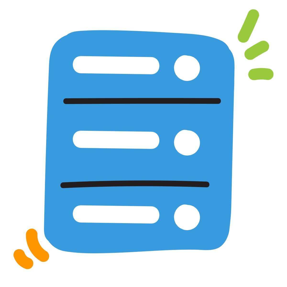 scribby style stack icon