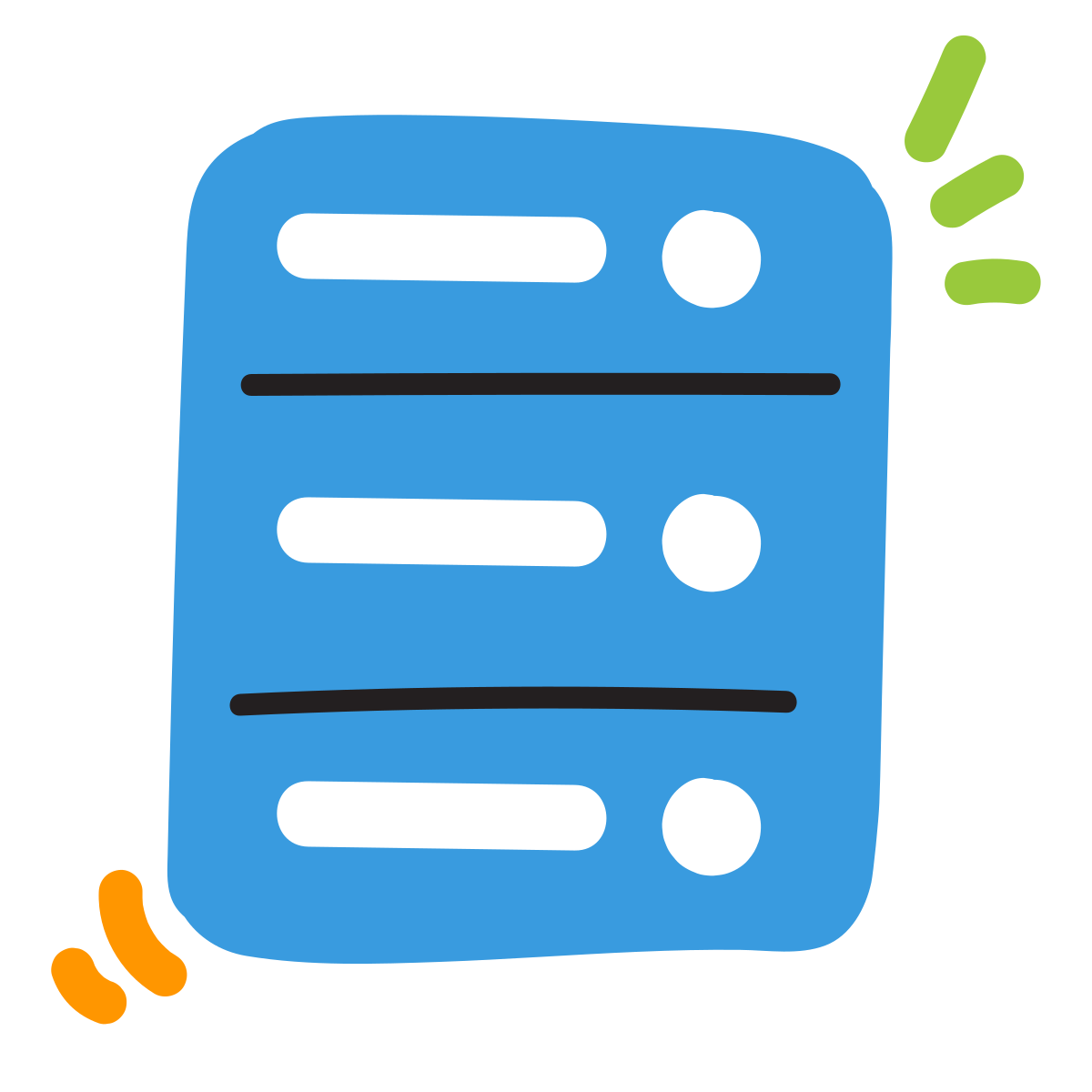 scribby style stack icon