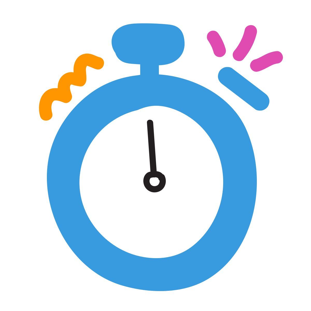 scribby style cronómetro icon