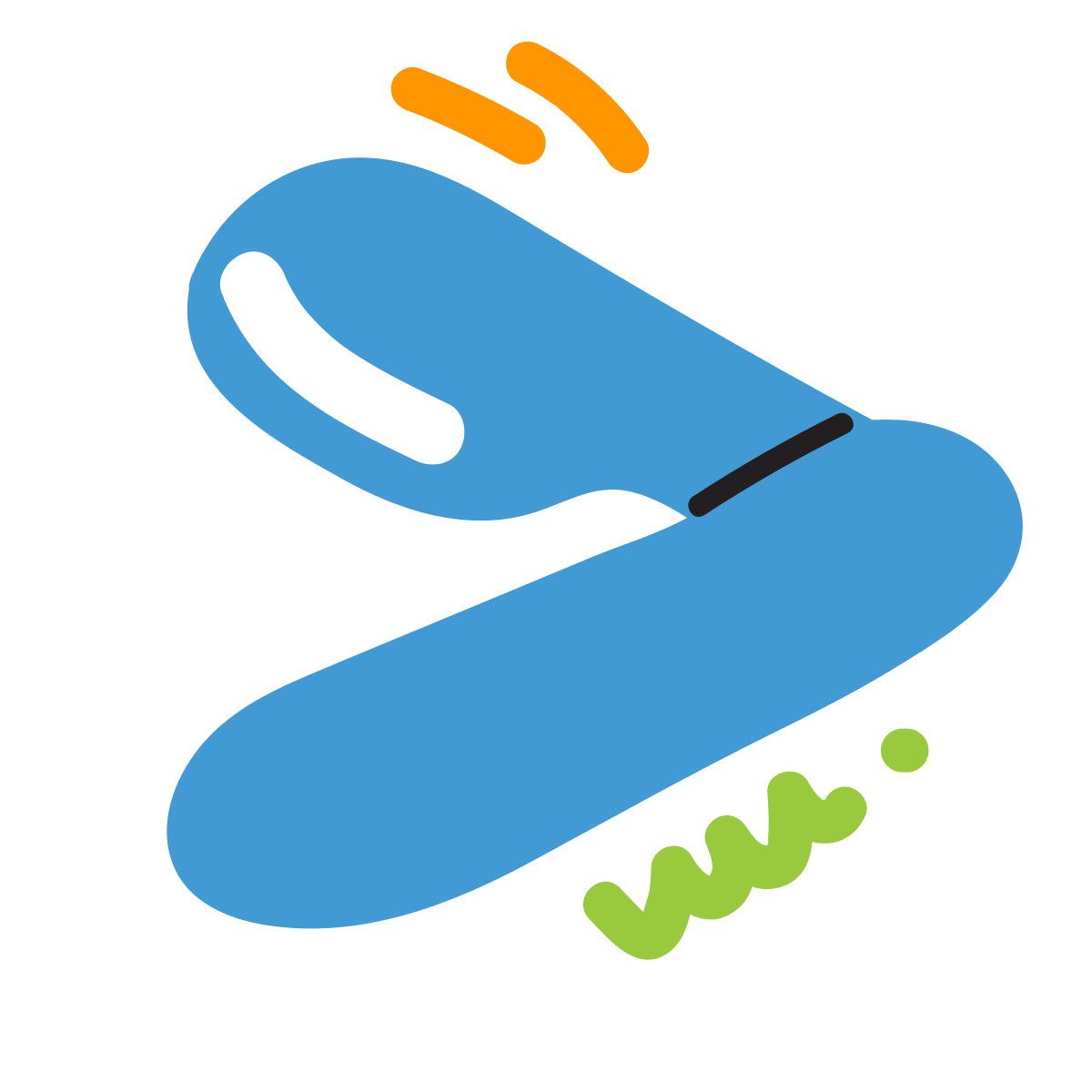 scribby style straight razor icon