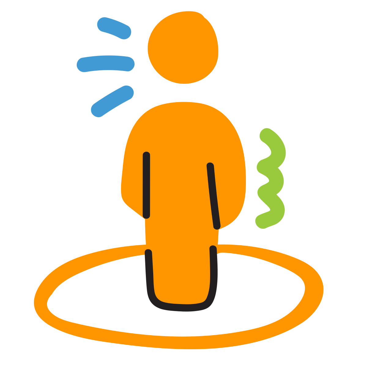 scribby style street view icon
