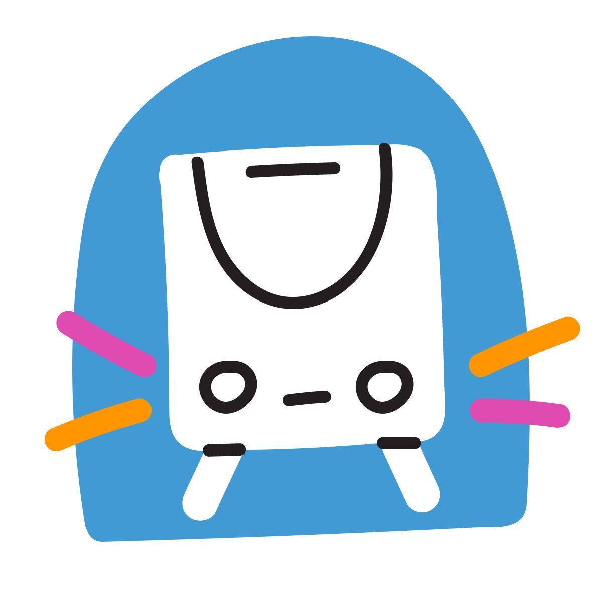 scribby style 지하철 icon