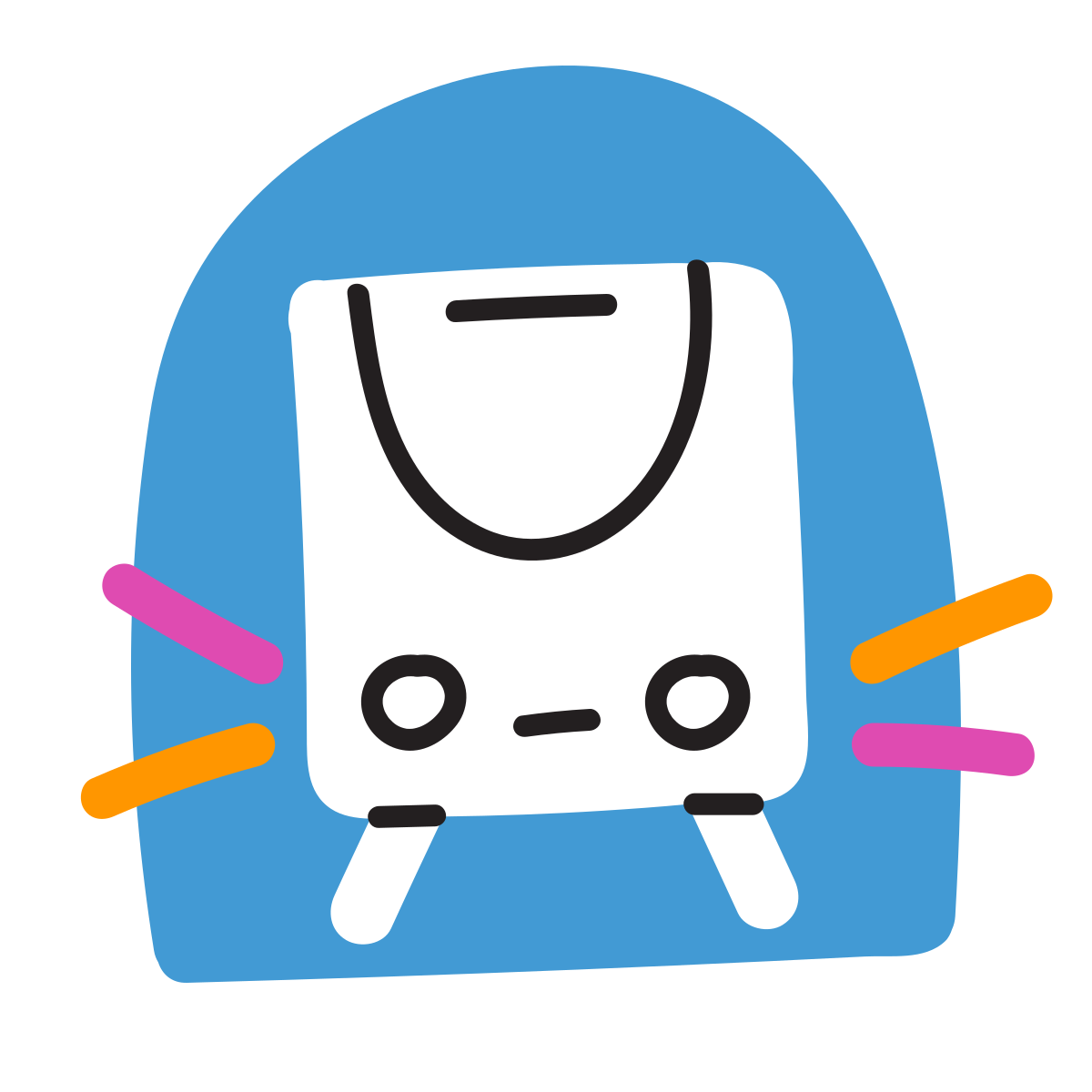 scribby style subway icon