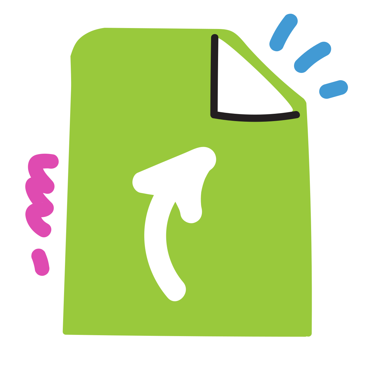 scribby style symlink file icon