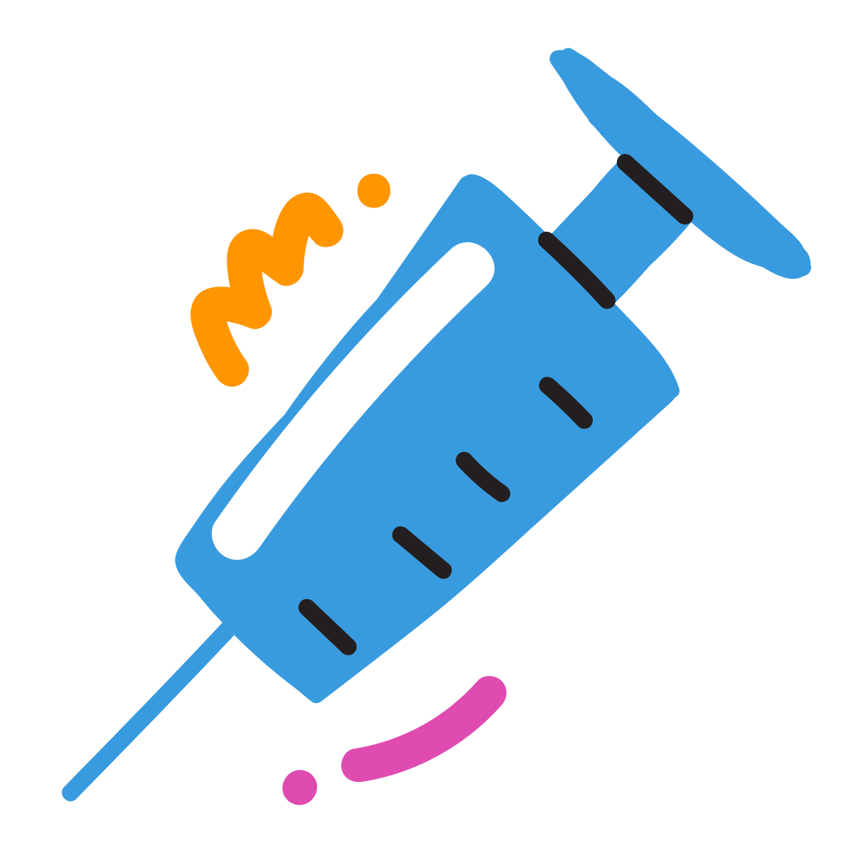 scribby style syringe icon