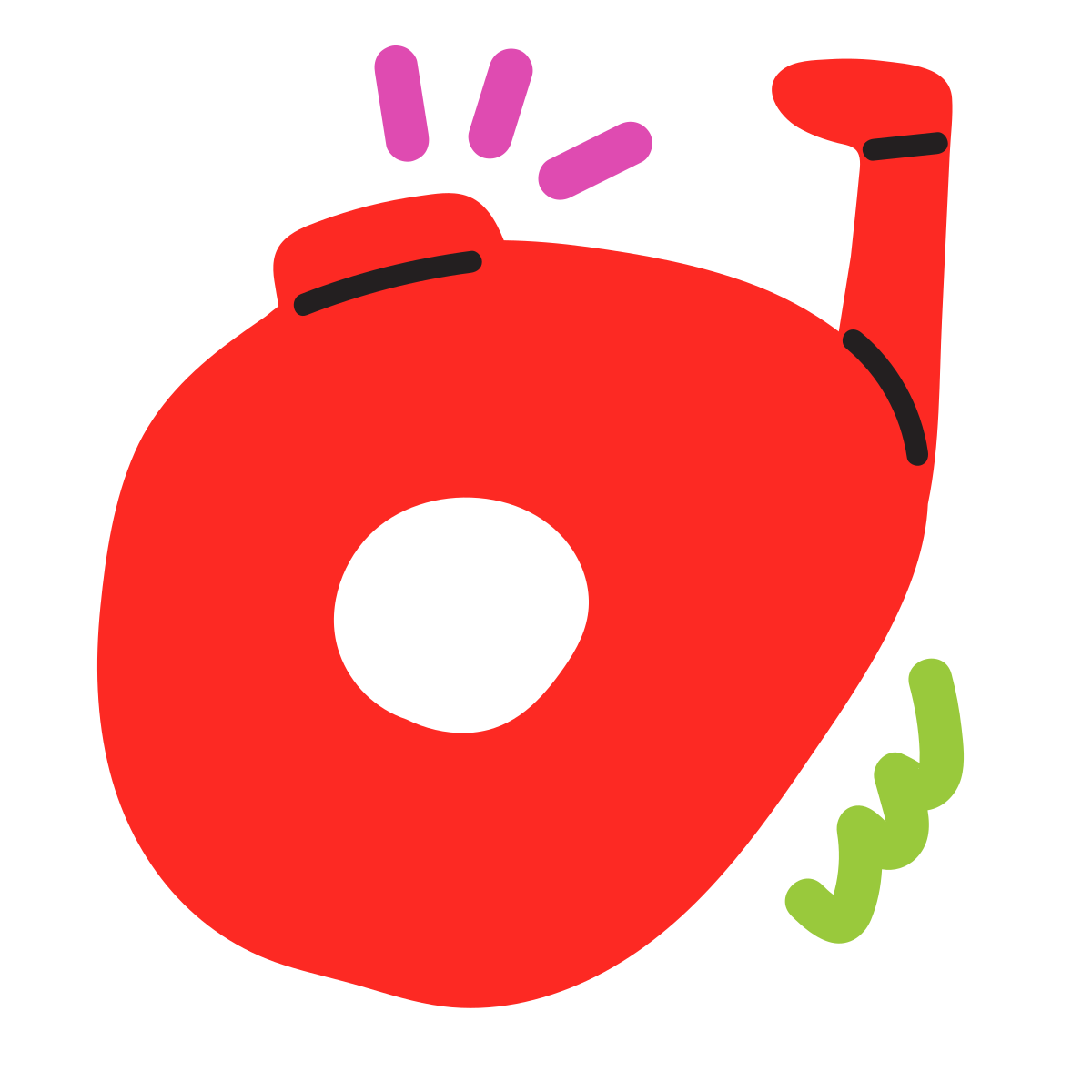 scribby style tape measure icon