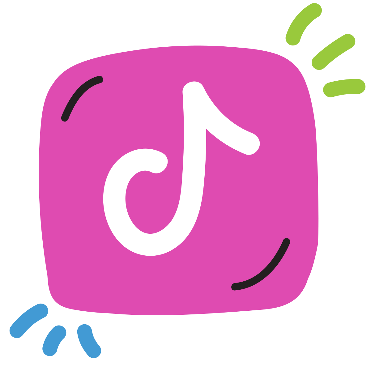 scribby style tiktok icon