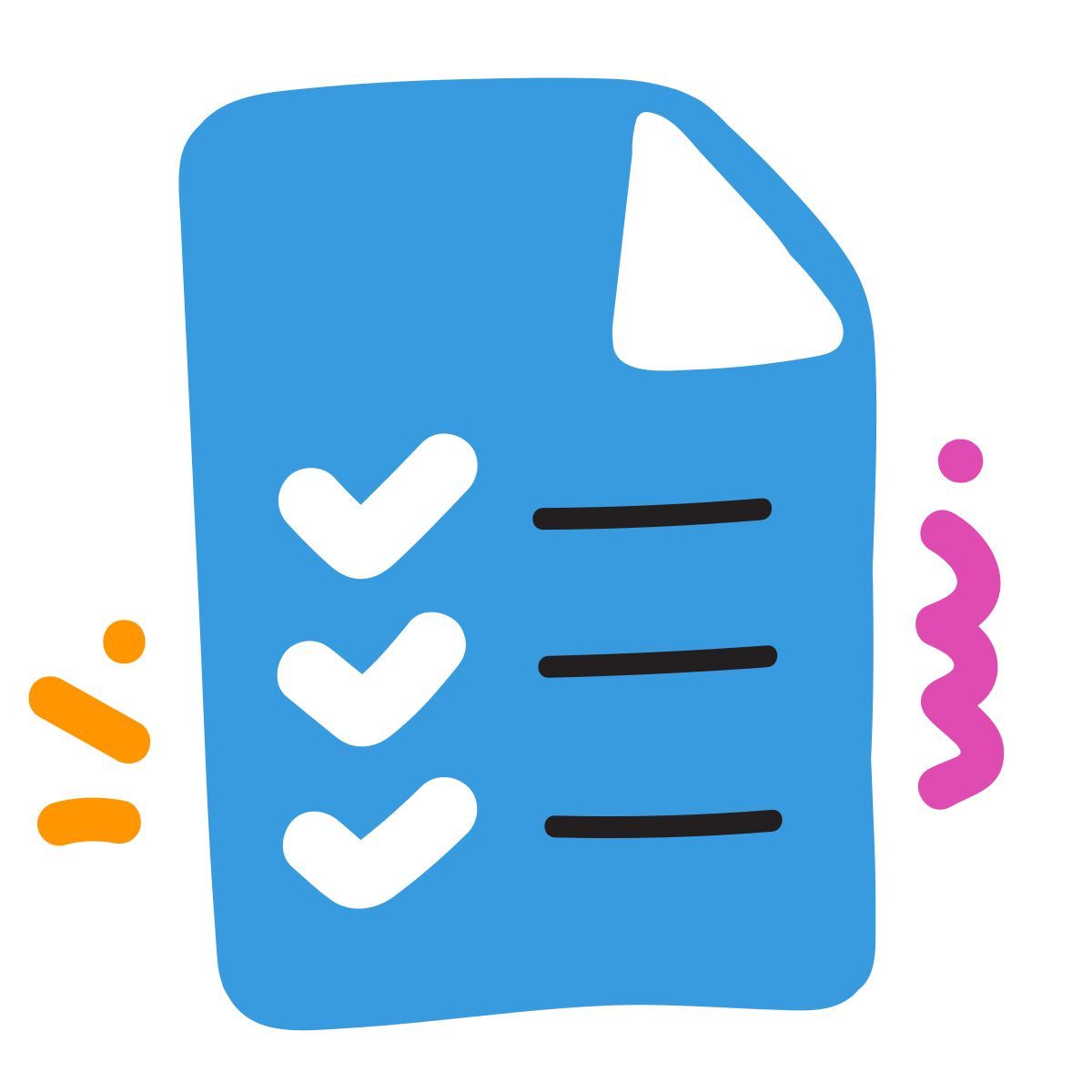 scribby style checkliste icon