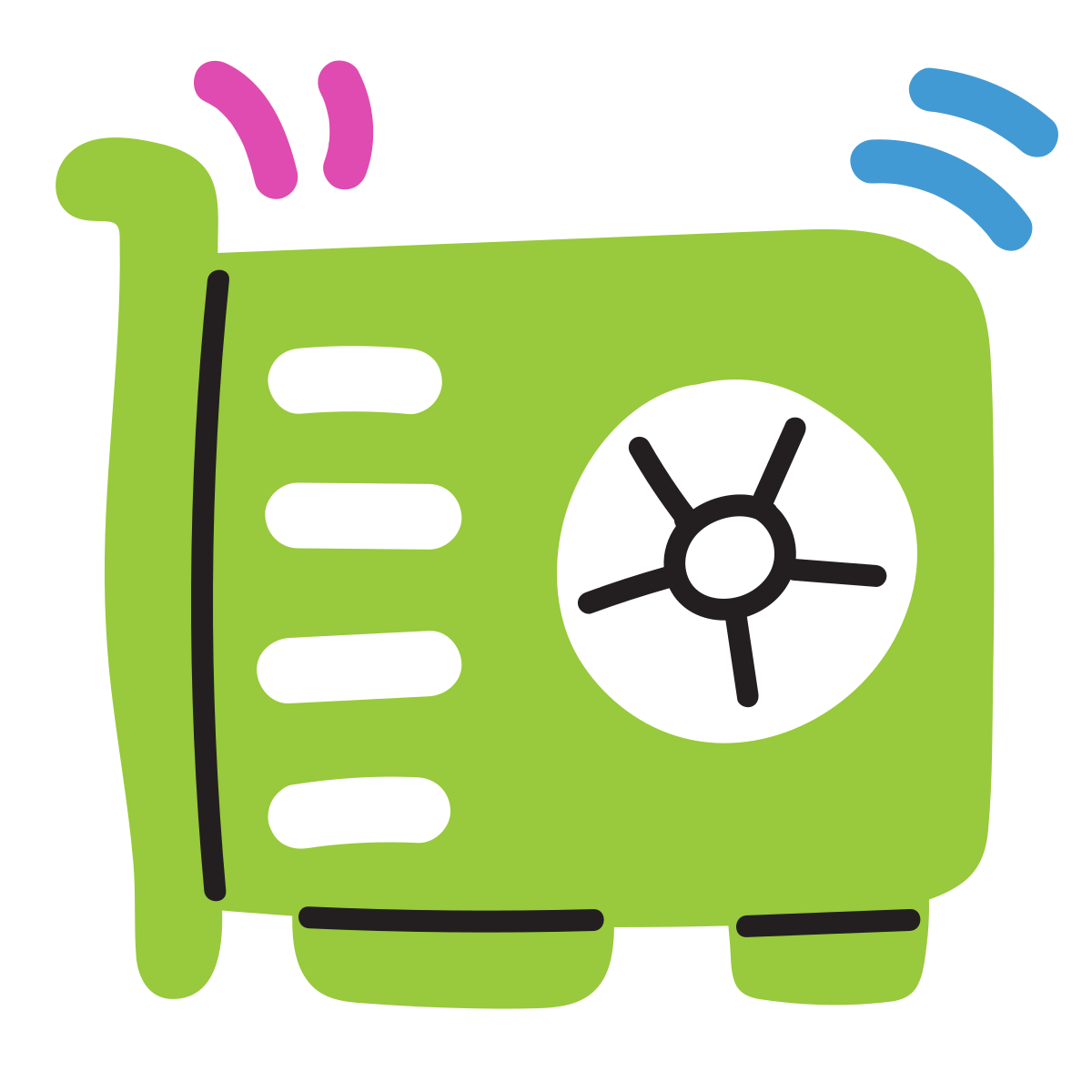 scribby style video card icon