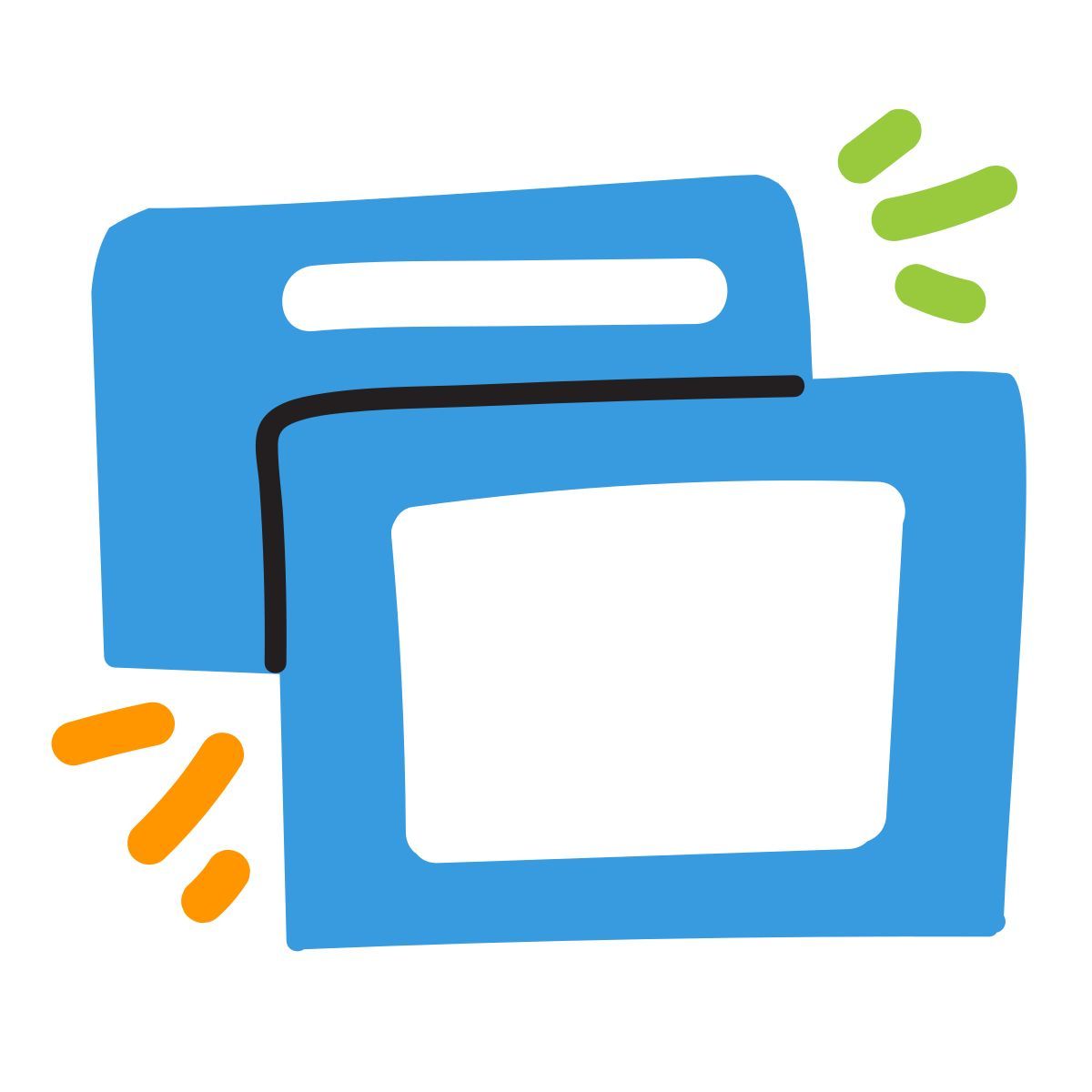 scribby style machine virtuelle icon