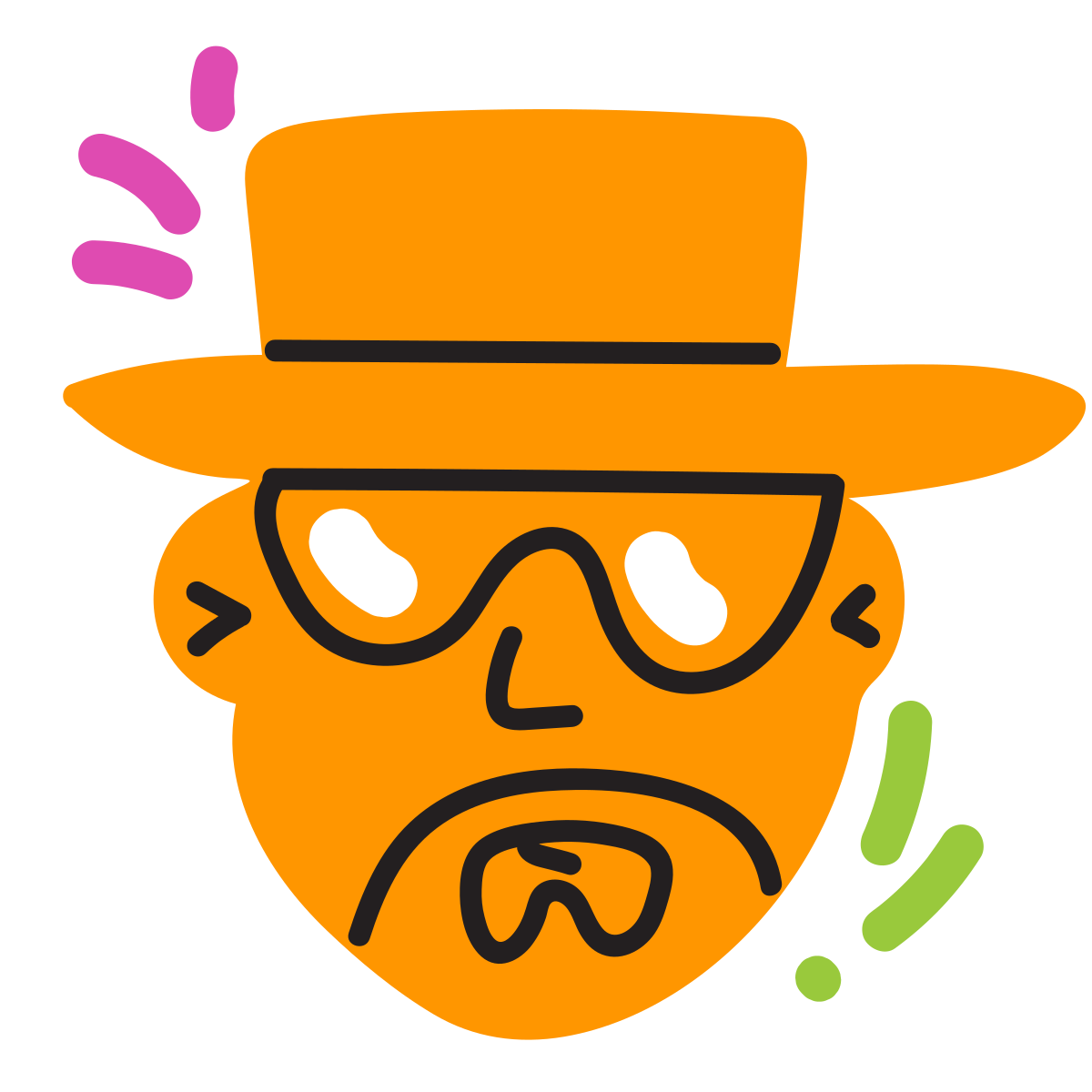 scribby style walter white icon