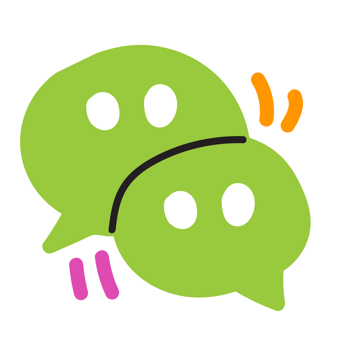 scribby style weixing icon
