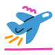 airplane take-off icon