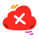 cloud cross icon