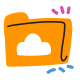 cloud folder icon