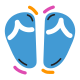 flip flops icon