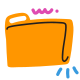 folder invoices icon