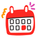 tear off-calendar icon