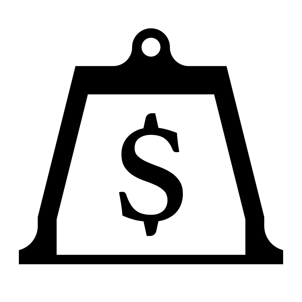 serif style 债务 icon