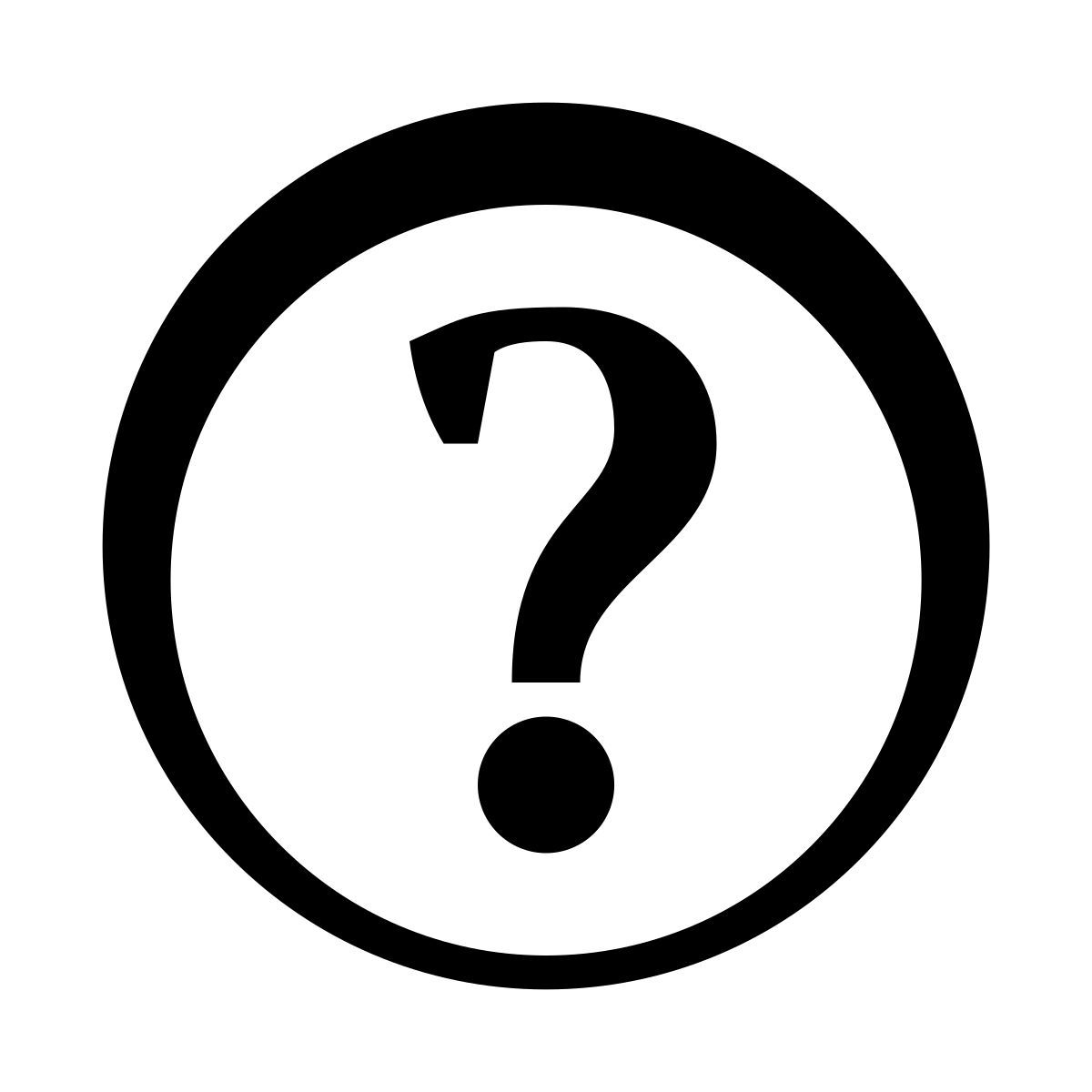 serif style aiuto icon