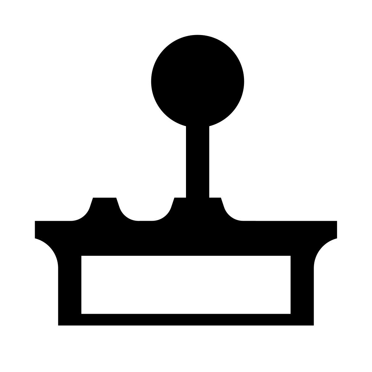 serif style manette icon