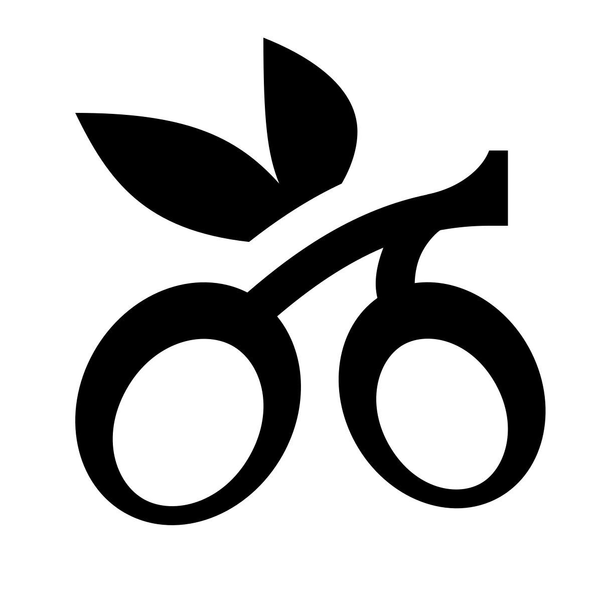 serif style olive icon