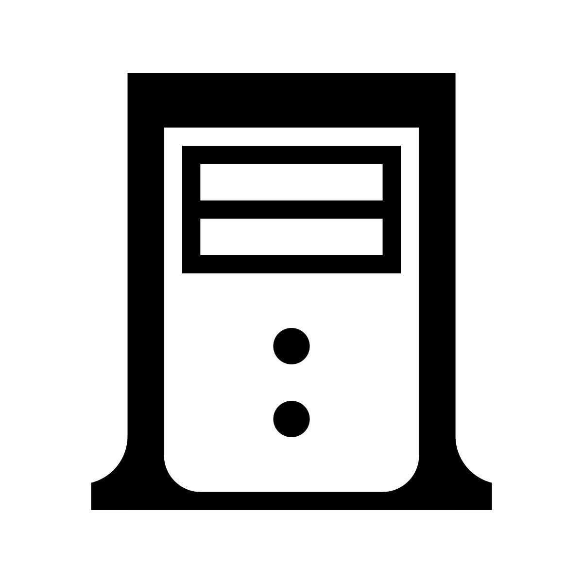 serif style 섬기는 사람 icon