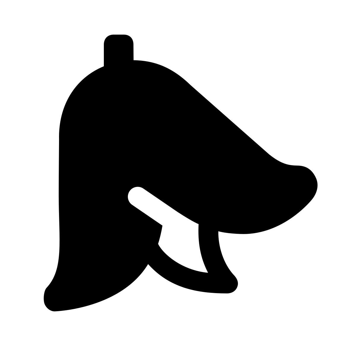 apple sf black filled style 바나나 껍질 icon