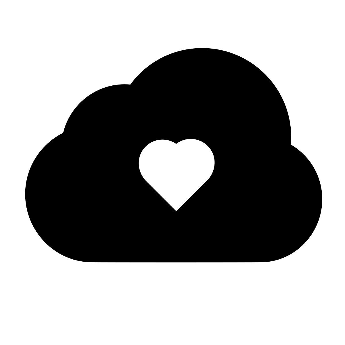 apple sf black filled style 云收藏夹 icon